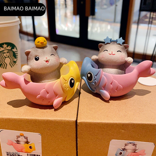 Creative Cute Japanese Meow Nikka Cute Pet Cat Decoration Shaking Head Spring Pendant Doll Car Decoration Wholesale