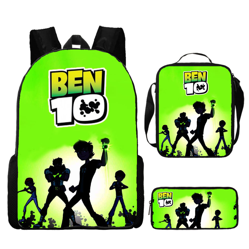 Ben 10 Children's Backpack Three-Piece Set