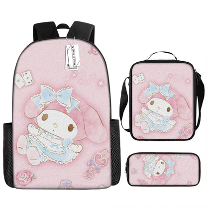 Hello Kitty Children's Backpack Three-Piece Set