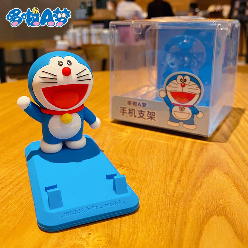 Doraemon Zero Wallet Keychain Female Cute Creative Exquisite Dingdang Cat Earphone Bag Pendant