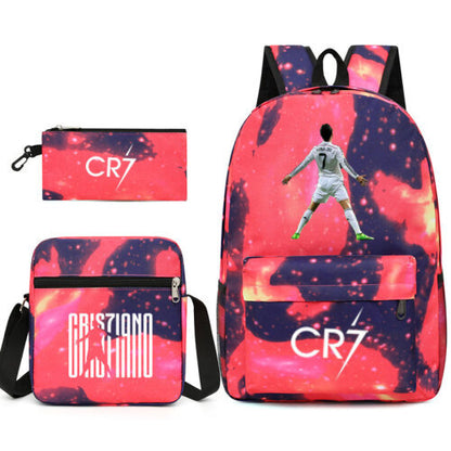 CR7C Children's Backpack Three-Piece Set