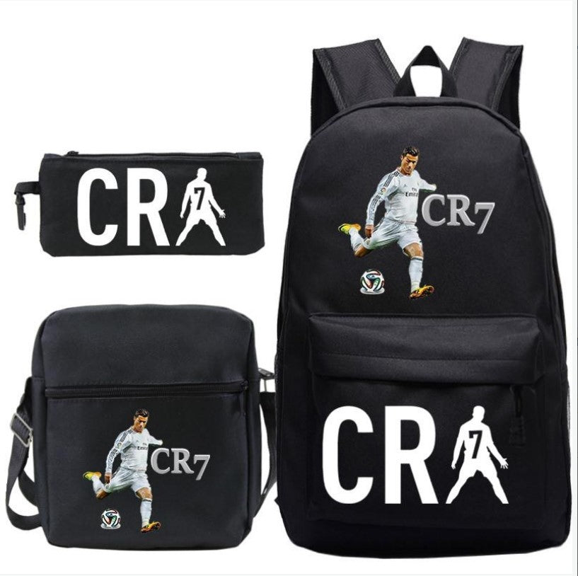 CR7C Children's Backpack Three-Piece Set