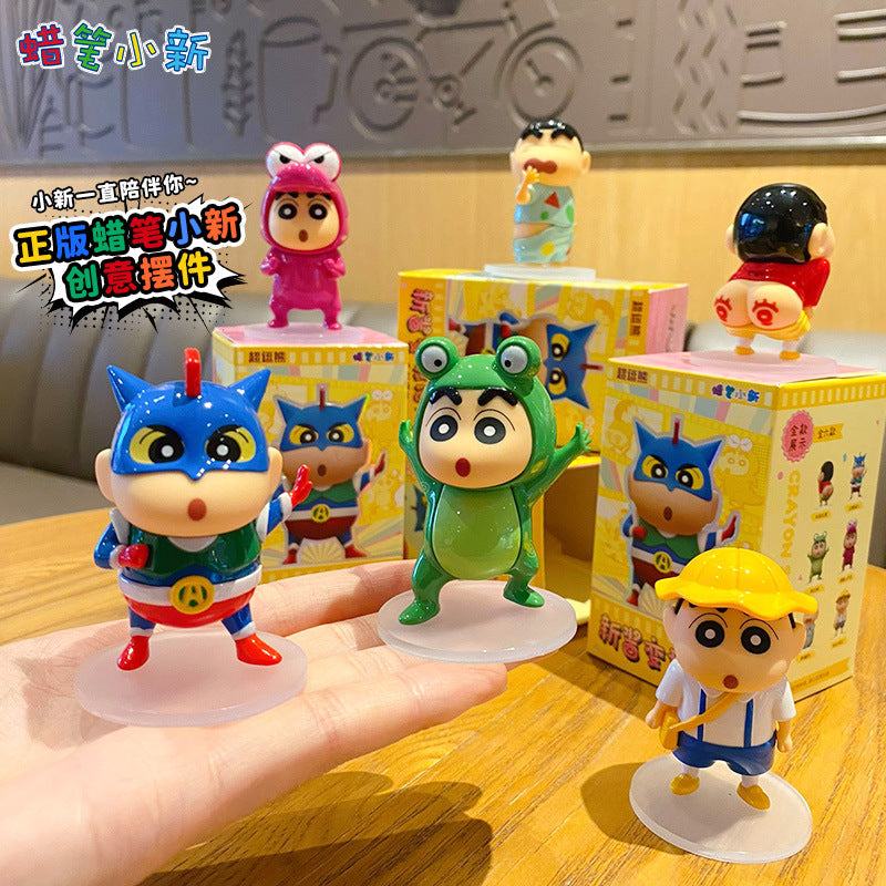 Crayon Shin chan chan Metamorphosis Series Blind Box Ornament Trendy Toy Doll Toy Small Gift