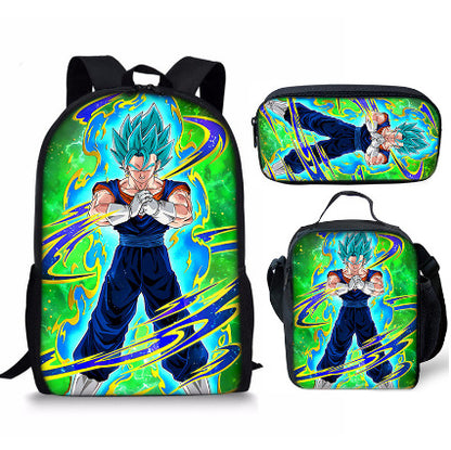 Dragon Ball Children's Backpack Three-Piece Set