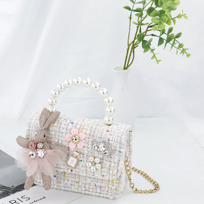 Bunny Faux Pearl Mini Cross-Body Bag