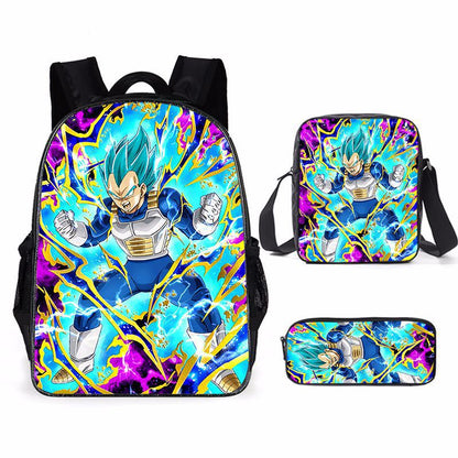 Dragon Ball Children's Backpack Three-Piece Set