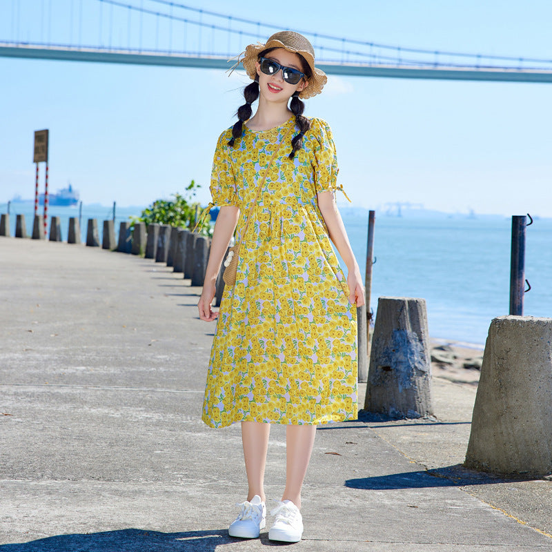 Girls' Floral Beach Dress | Girls Dresses Online