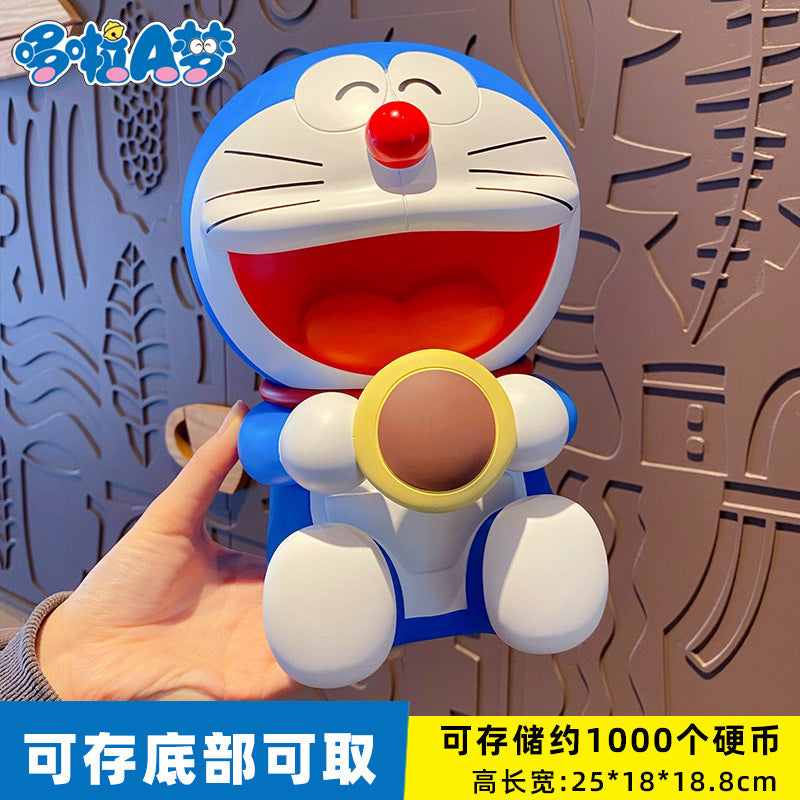 Doraemon Zero Wallet Keychain Female Cute Creative Exquisite Dingdang Cat Earphone Bag Pendant