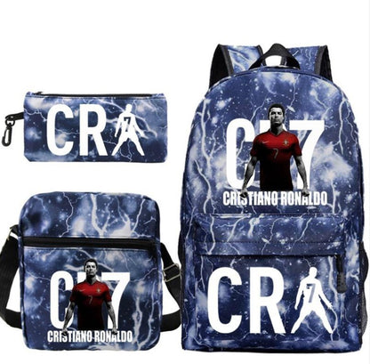 CR7C Children's Backpack Three-Piece Set