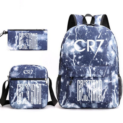 CR7C Children's Backpack Three-Piece Set