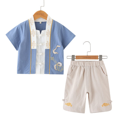 Boys' Chinese Hanfu Clothing Set
