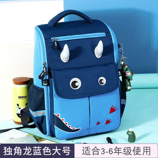 Children's Primary School Cartoon Spine Protection Large Capacity Backpack