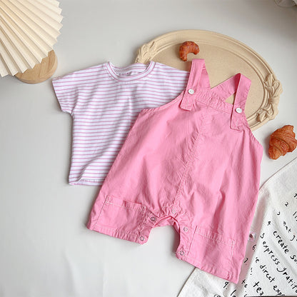 Baby Striped Two-Piece Set