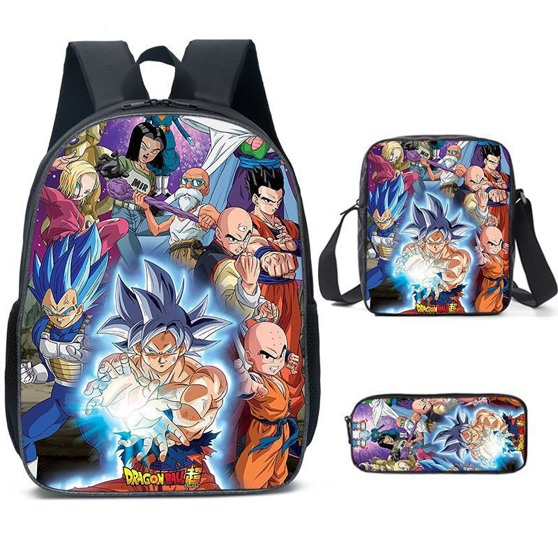 Dragon Ball Children's Backpack Three-Piece Set