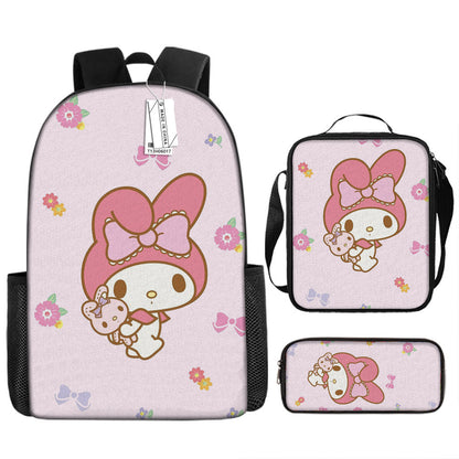 Hello Kitty Children's Backpack Three-Piece Set