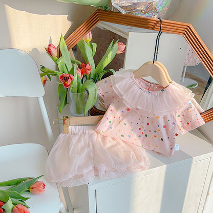 Baby Girl Floral Onesie/Two-Piece Set