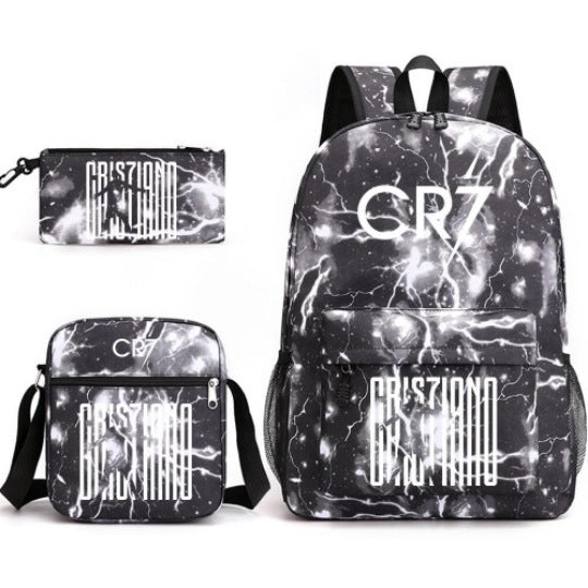 CR7C Children's Backpack Three-Piece Set