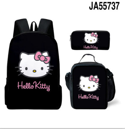 Hello Kitty Children's Backpack Three-Piece Set