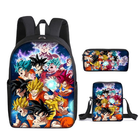 Dragon Ball Children's Backpack Three-Piece Set