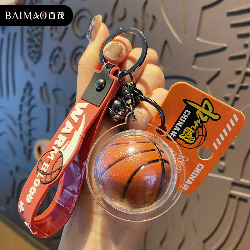 Street basketball keychains, trendy accessories for men, fashionable backpacks, pendants, cute and fun gifts, wholesale for men