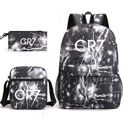 CR7C Children's Backpack Three-Piece Set