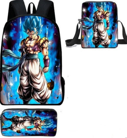 Dragon Ball Children's Backpack Three-Piece Set