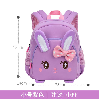 Cute Double Shoulder Kindergarten Girls' Backpack
