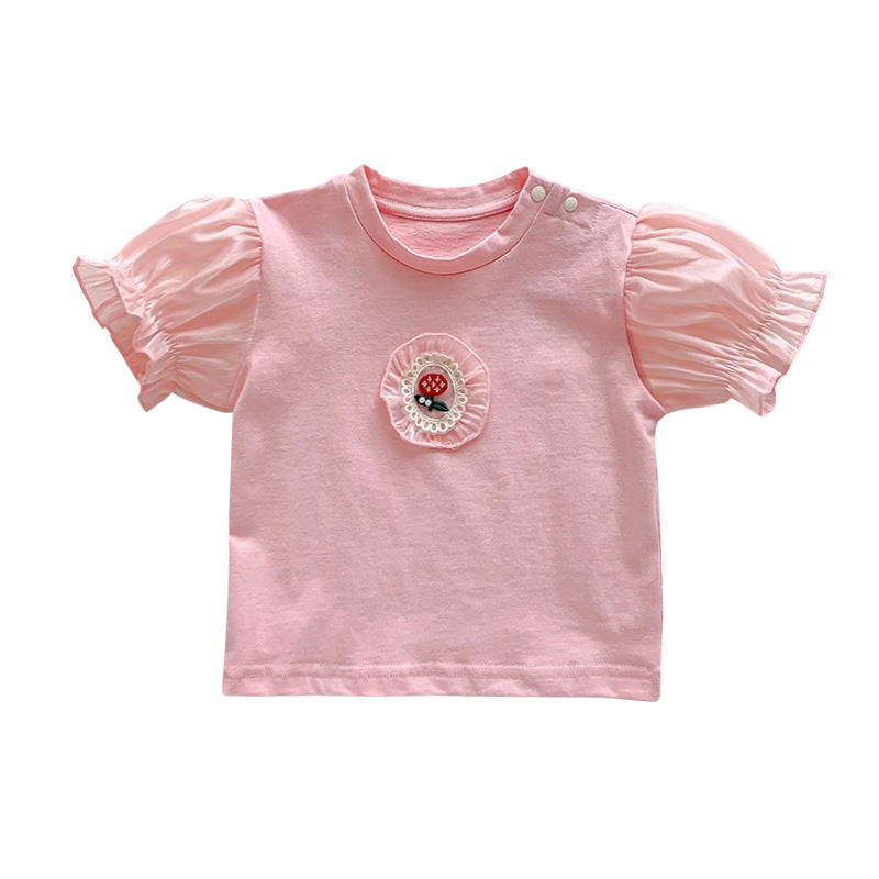Baby Girl Floral T-shirt