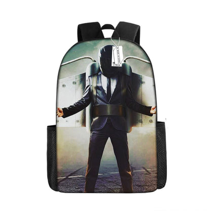 Skibidi Toilet Titan ClockMan TV Man Children's Backpack