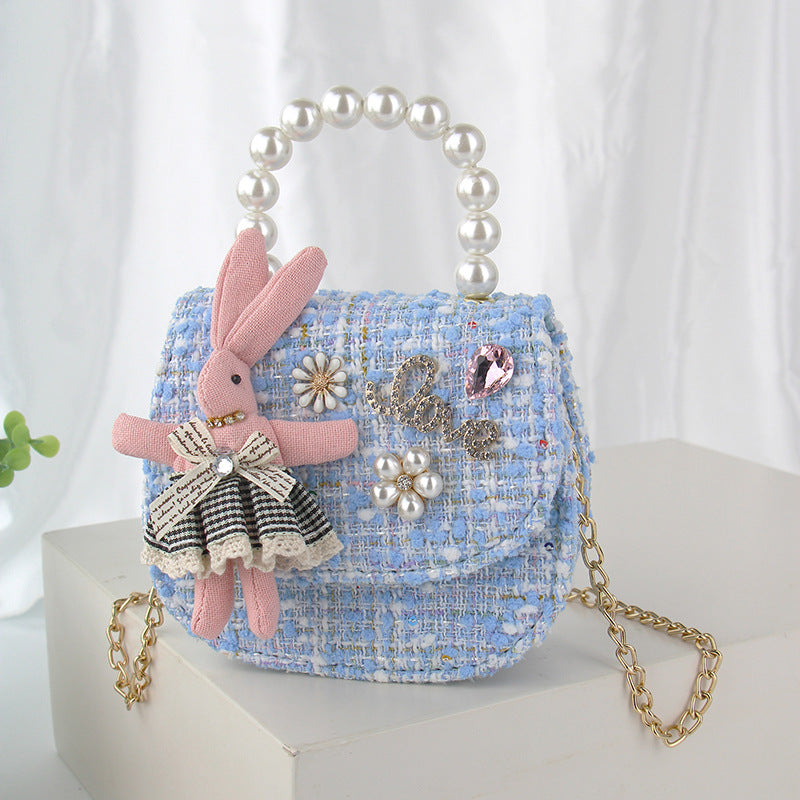 Bunny Faux Pearl Mini Cross-Body Bag