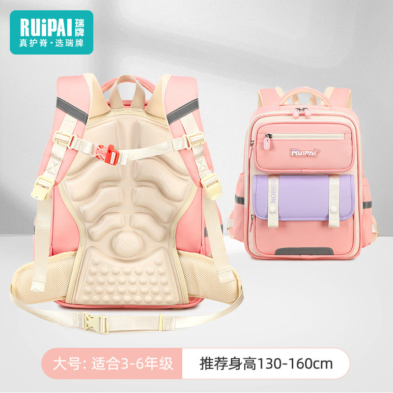 Children's Primary School Spine Protection Multi-Compartment Backpack