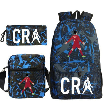 CR7C Children's Backpack Three-Piece Set