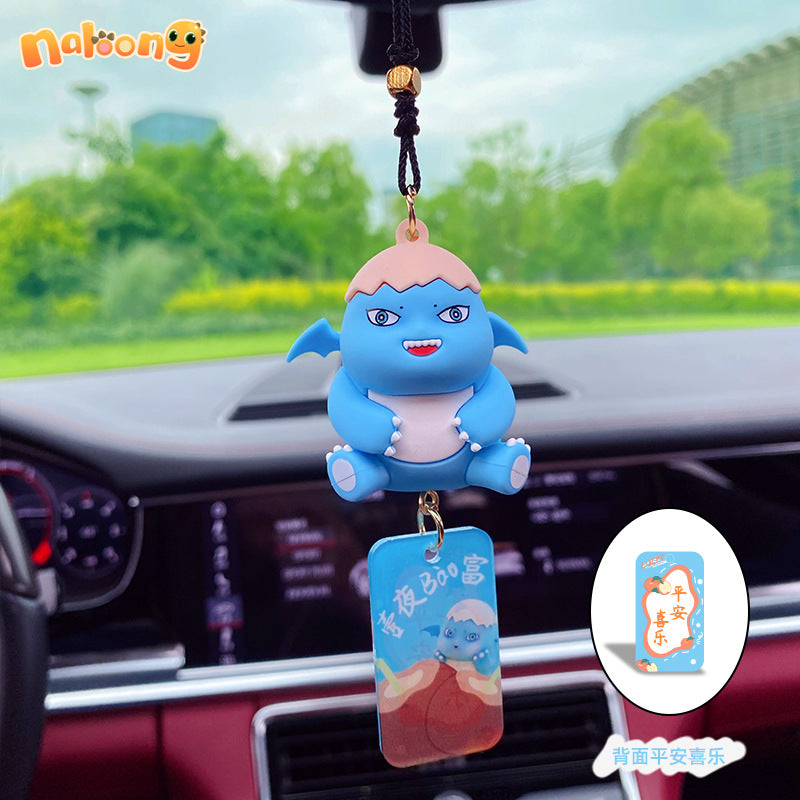 Cute Milk Dragon Car Hanging Car Accessories Car Accessories Creative Interior Decoration Products Rear View Mirror Pendant Accessories Wholesale