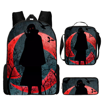 NARUTO Children's Backpack Three-Piece Set