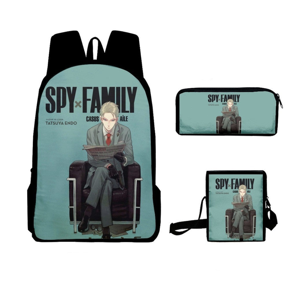 SPY×FAMILY Children's Backpack Three-Piece Set