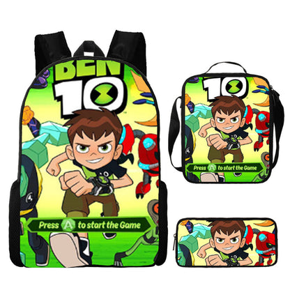 Ben 10 儿童背包三件套