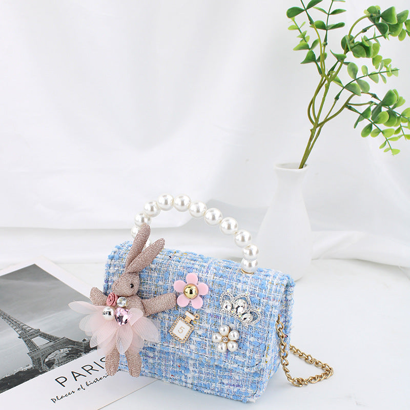 Bunny Faux Pearl Mini Cross-Body Bag