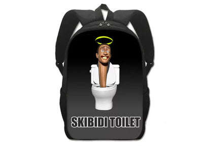 Skibidi Toilet Titan ClockMan TV Man Children's Backpack