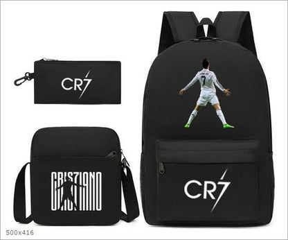 CR7C Children's Backpack Three-Piece Set