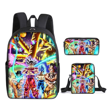 Dragon Ball Children's Backpack Three-Piece Set