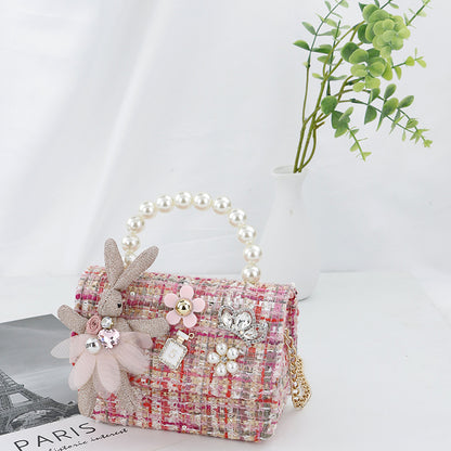 Bunny Faux Pearl Mini Cross-Body Bag