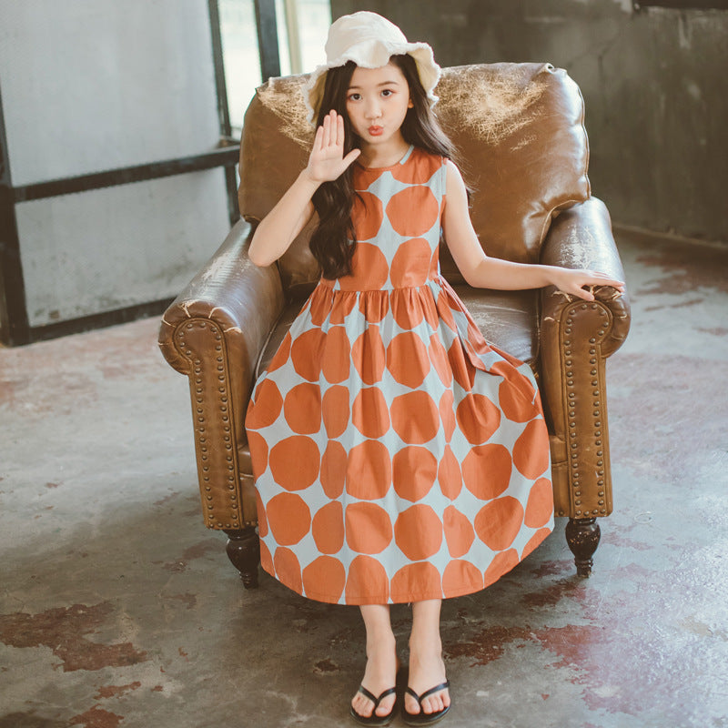 Girls' Polka Dot Mother Daughter Matching Dress
