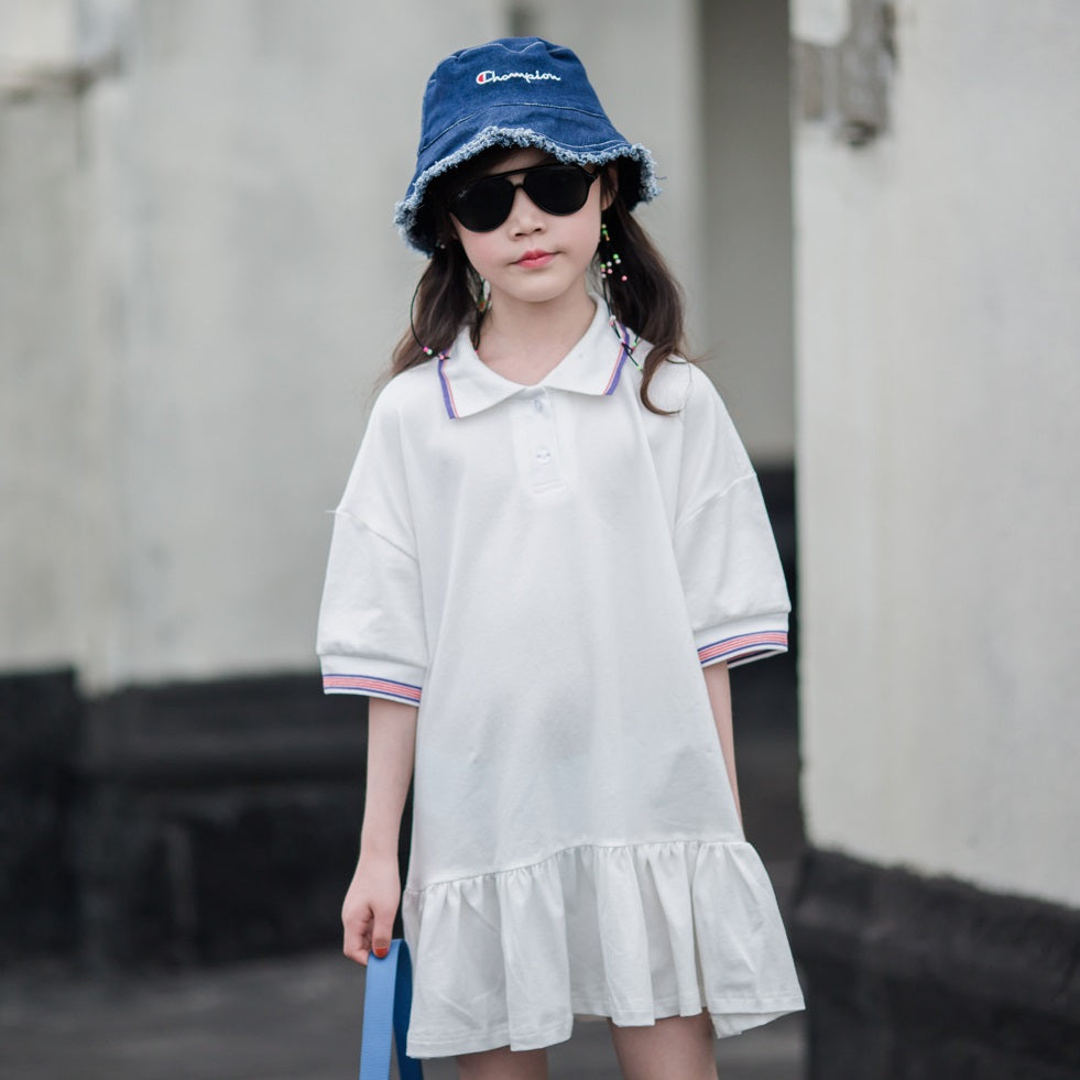 Girls' Sassy Seoul Polo Dress