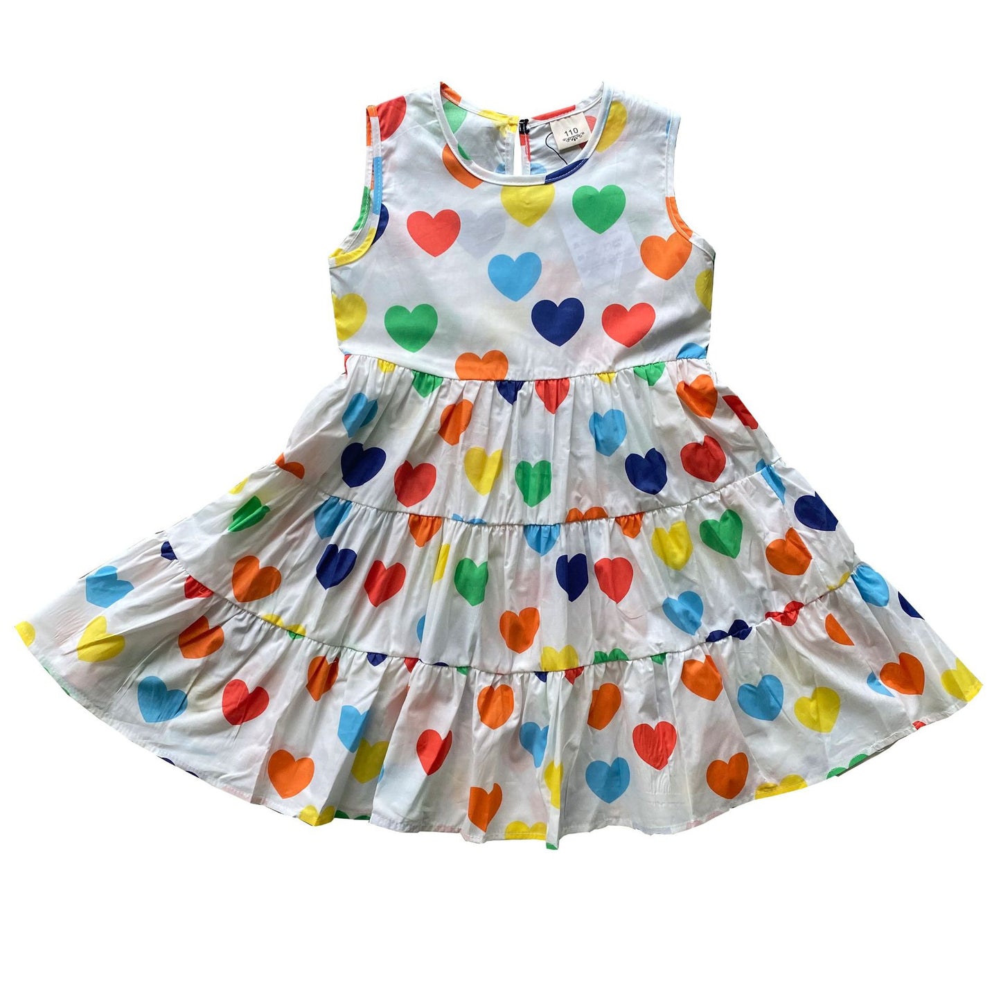Heart Printed Cake Dress