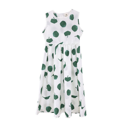 Summer Breeze Girls' Printed Maxi Dress