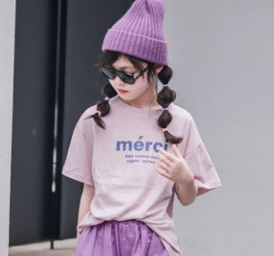 Chic Kid Girl's Loose Fit Pants and T-shirt