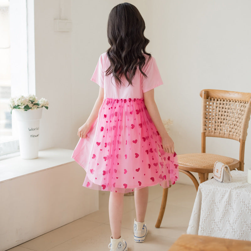 Asymmetric Puffy Princess Dress (Back)